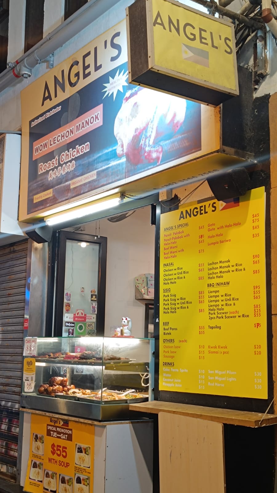 Angel's Roast Chicken shopfront