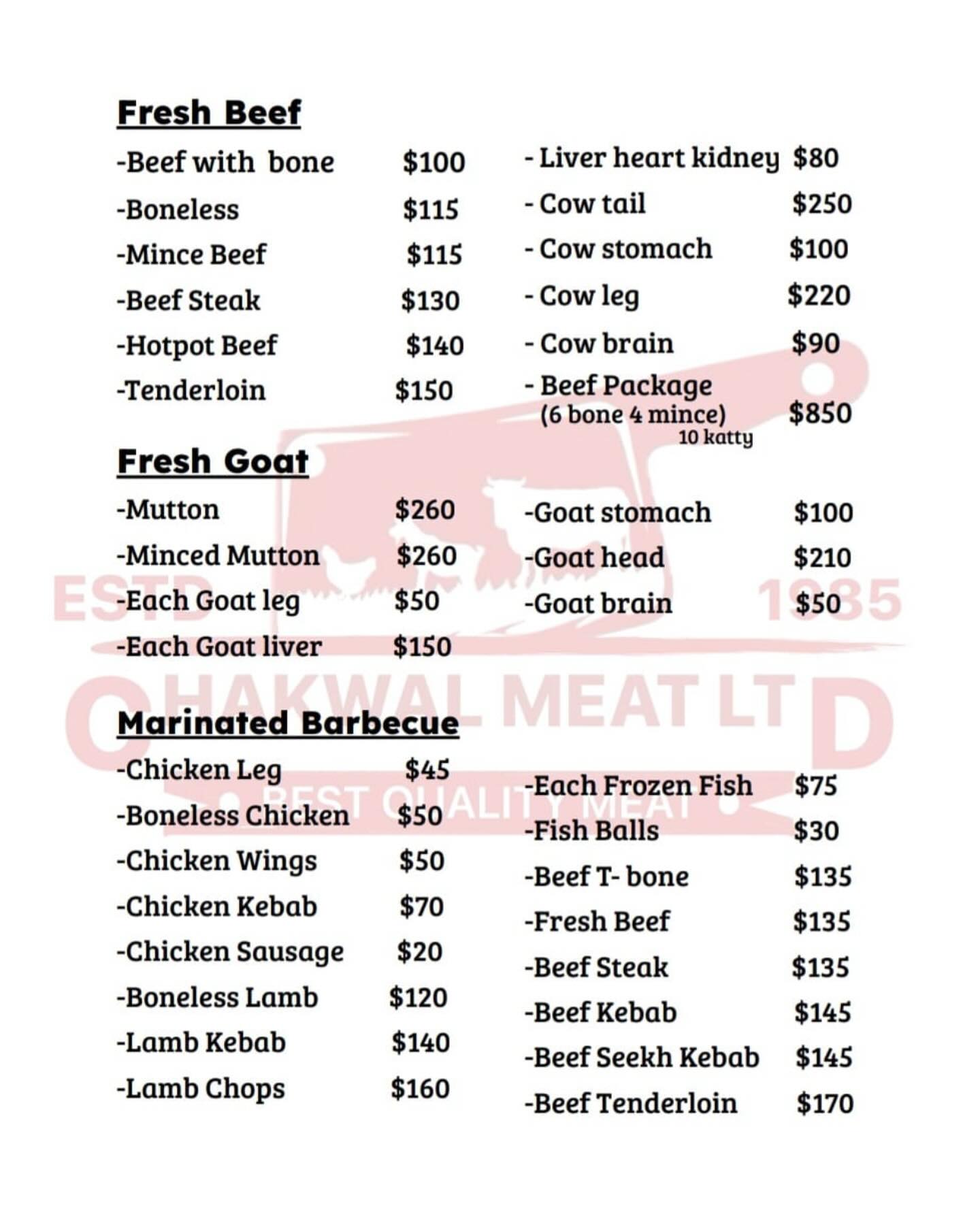 Chakwal_Meat_Shop_Updated_Pricing