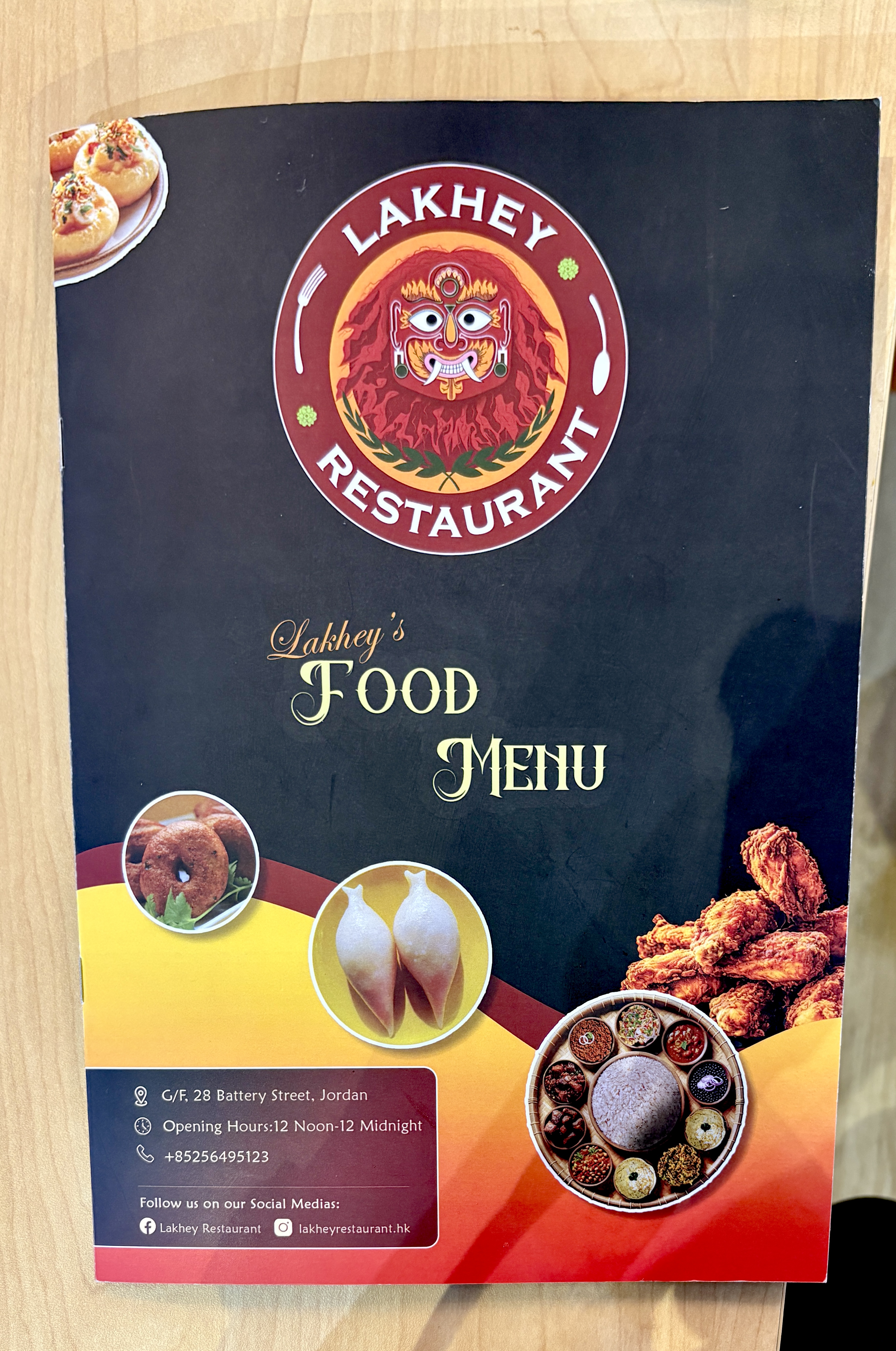 Lakhey Restaurant_Menu